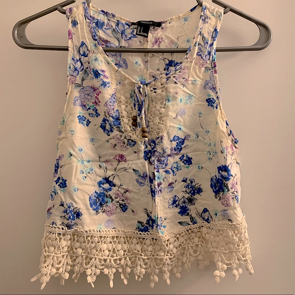 Floral Crop Top